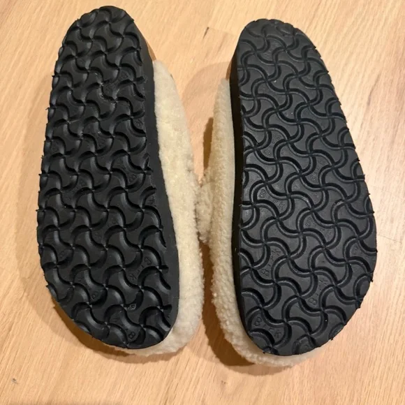 Birkenstock Women's Papillio Boston Shearling Clogs Sz 38 Narrow - Picture 5 of 7